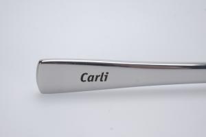 Engraving of stainless steel knife